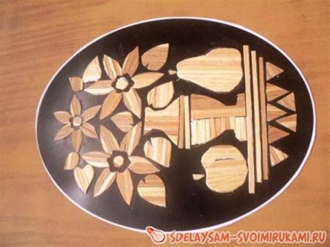 Изготовление картины из шпона | Сделай сам своими руками