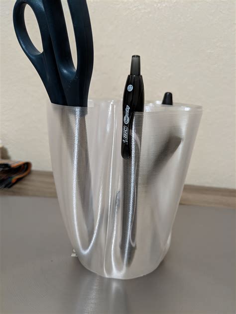 The "translucent" PETG actually turned out to be pretty clear (vase ...
