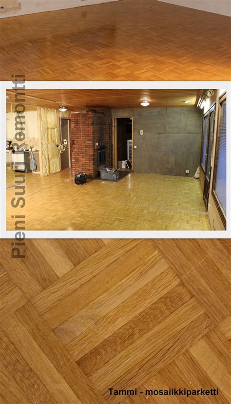 Pieni Suuri Remontti: Mosaiikkiparketti
