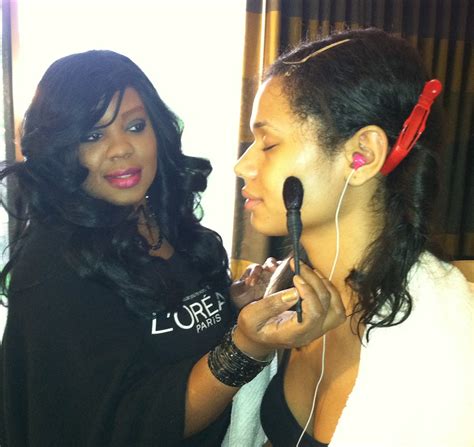 Inside the Life of a Glam Makeup Artist: L'OREAL Paris Event in White