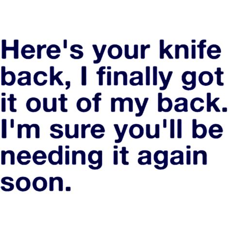 Backstabber Quotes. QuotesGram