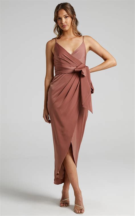 How Will I Know Dress In Dusty Rose | Showpo | Dusty rose dress, Dress