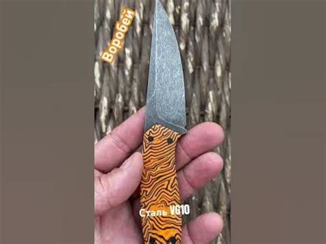 ️Нож «Воробей» ️Сталь VG10 ️ #handmade #knife #love #hunting # ...