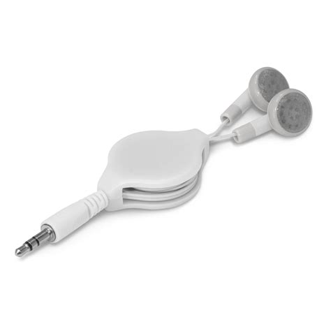 Branded Retractable Ear Buds: Branded Online | Promotion Products