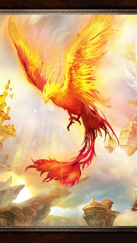 Dragon Mythical Phoenix Wallpaper