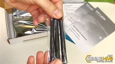 300Mbps Wireless N PCI Adapter TL-WN951N TP-Link - Unboxing by www ...