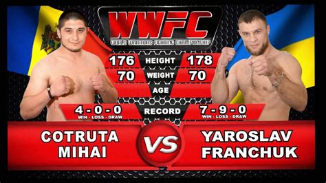 WWFC Warriors Honor II - Cotruta Mihail (Moldova) VS Yaroslav Franchuk ...