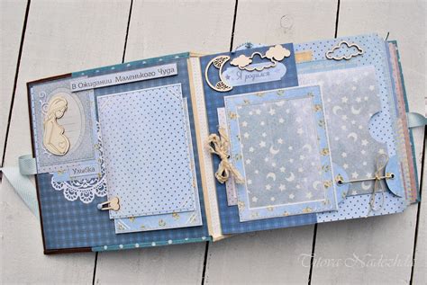 Альбом для Левушки – 19 photos | VK | Mini scrapbook albums, Baby ...