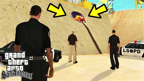 Играем за Полицейского в GTA San Andreas! - YouTube
