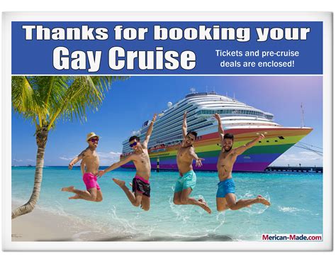 Gay Cruise - Prank Your Circle With This Embarrassing Gag Mailer That