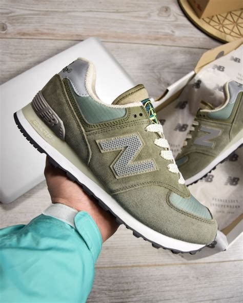 Кроссовки мужские New Balance 574 Stone Island Нью Беленс Стон Айленд ...