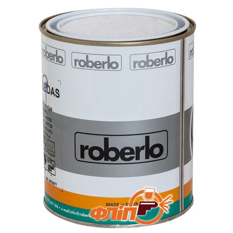 Краска для дисков Roberlo алюминиевая, 1л