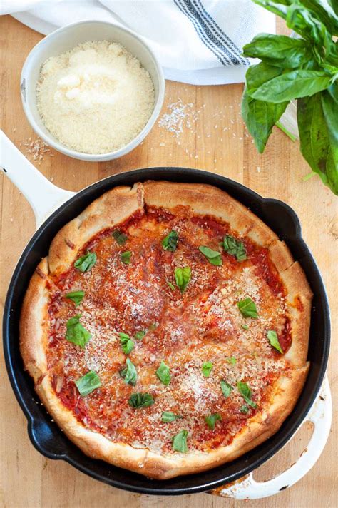 Cast Iron Skillet Pizza Recipe