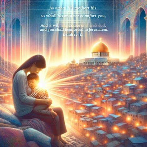 What does Isaiah 66:13 mean? | Bible Art