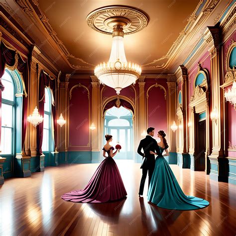 Premium Photo | Victorian era paint a scene of a lavish victorian