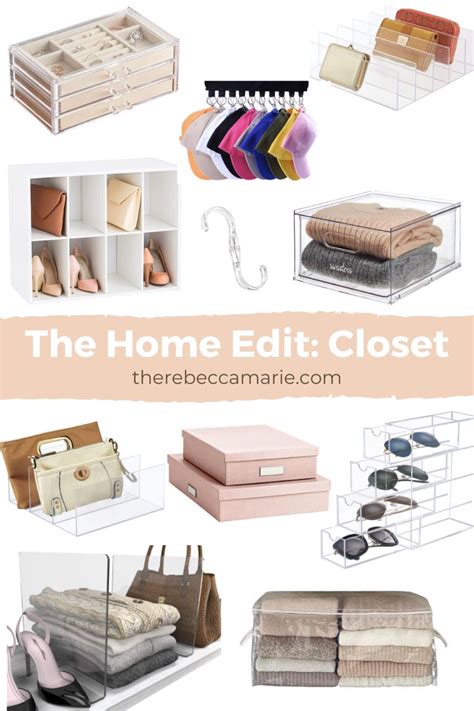 The Home Edit: Closet Organization | Bedroom organization closet ...