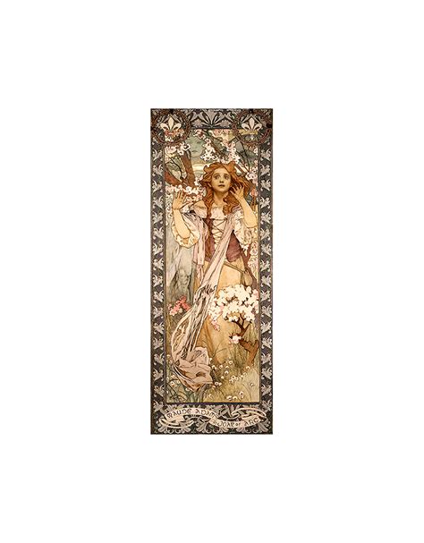 Maud Adams as Joan of Arc - Alfons Mucha - Reprodukcje obrazów - Fedkolor