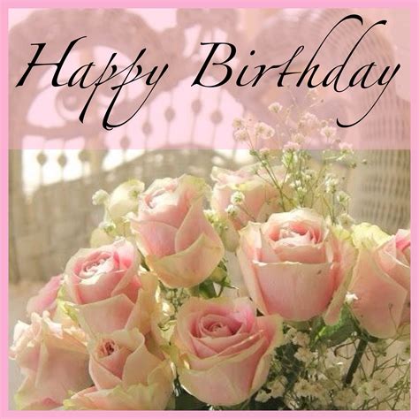 Открытки Happy Birthday Женщине Красивые Английские С Цветами ...