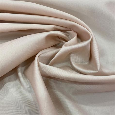 Mikado soft nude silk fabric — Tissus en Ligne