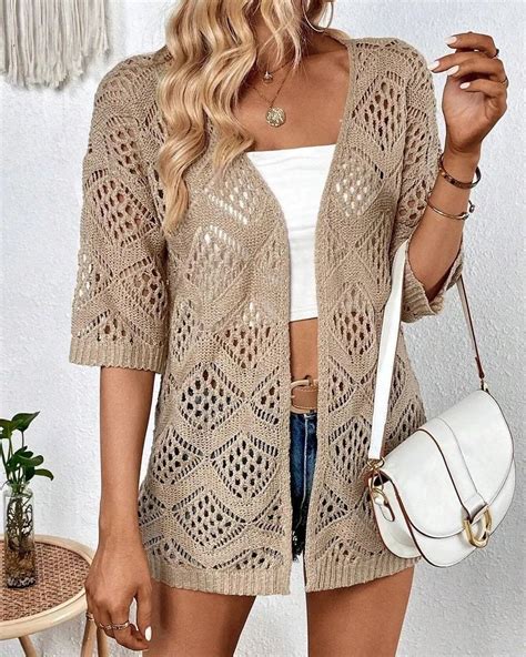 Pin by Olga on Вязание лето | Clothes for women, Knit fashion, Clothes