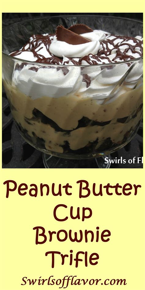 Chocolate Peanut Butter Trifle - Swirls of Flavor