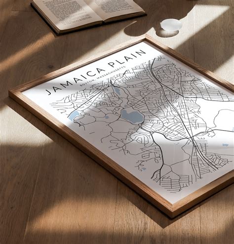 Jamaica Plain Map Print – VirtualMap