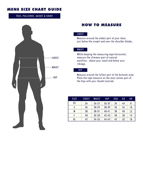 Sizing Chart – Regatta Lifestyle