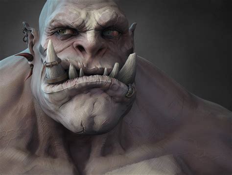 Orc Warrior , Anastasiya T | Orc warrior, Warrior, Fantasy warrior