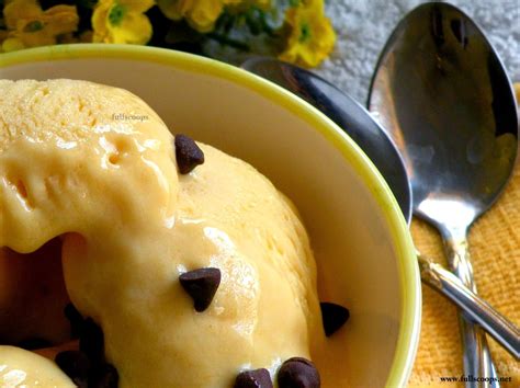 mango ice cream homemade mango ice cream full scoops  food blog