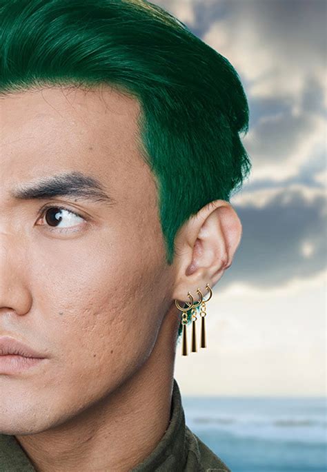 One Piece - Zoro 3 Earrings Set - Replica | Nuclear Blast