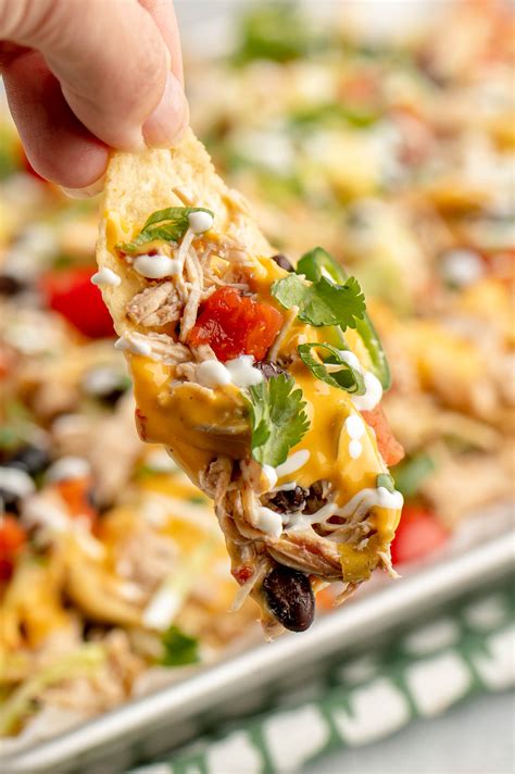 Crock Pot Chicken Nachos - Mommy Hates Cooking