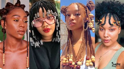 braids  beads hairstyles  gorgeous lady  wear