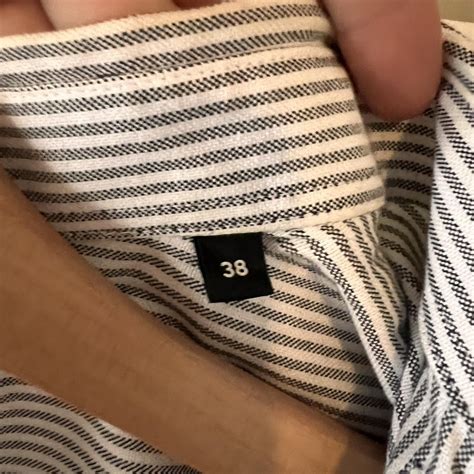 AMI Paris grey striped shirt. French size 38... - Depop