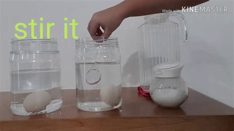 Science experiment: salt science experiment - YouTube