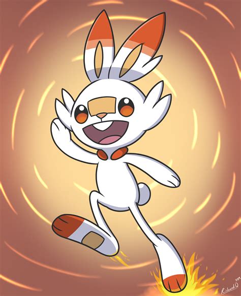 Scorbunny Anime Girl