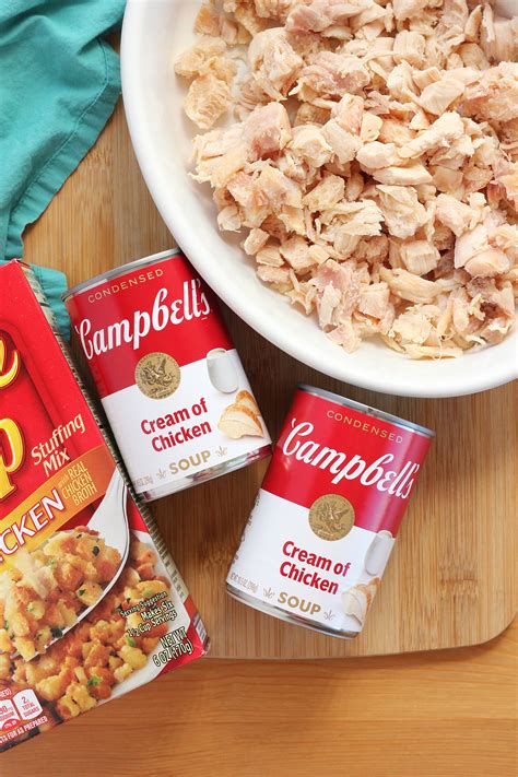 Easy Chicken And Stuffing Bake - One Sweet Appetite