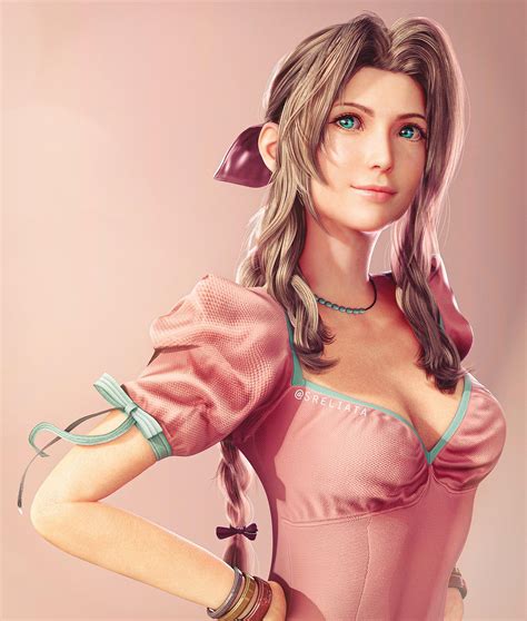 Aerith would be saying, stay positive, everything will make sense, and ...