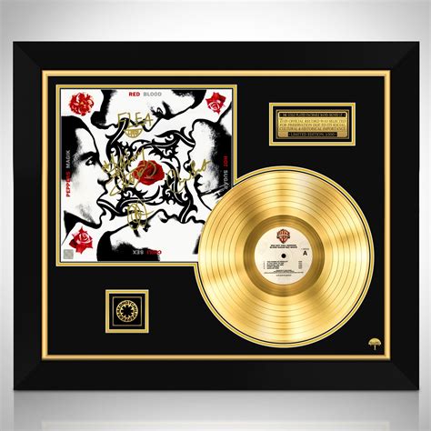 Red Hot Chili Peppers - Blood Sugar Sex Magik Gold LP Limited Signature