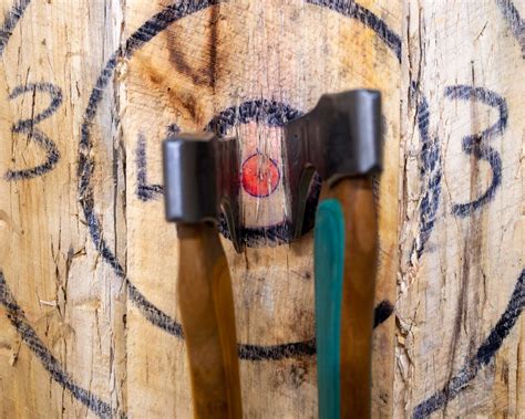 Where to go ax throwing in the Albany area
