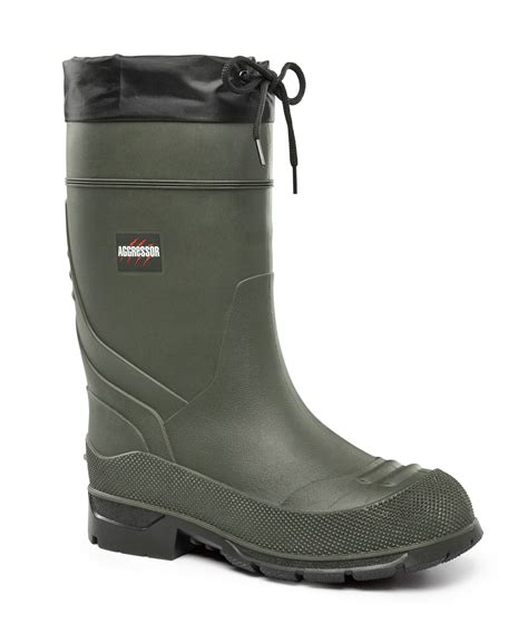 insulated rubber boots men 14