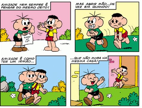 Tirinha Turma Da Monica