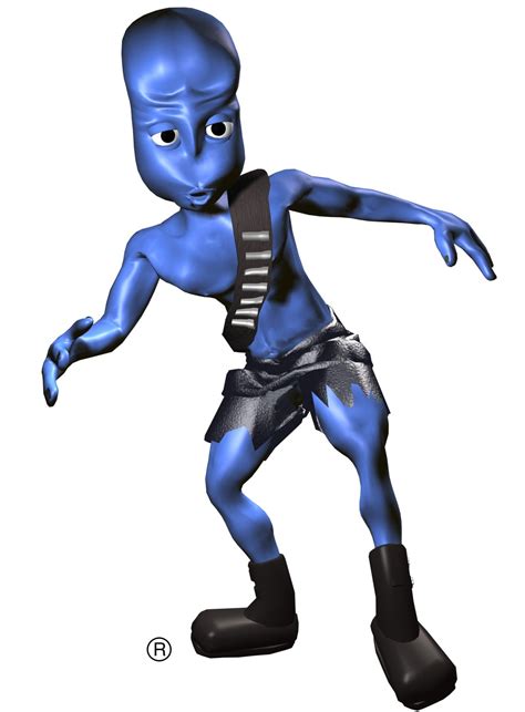 Y2K Aesthetic Institute — The blue alien ‘Zorotl’ from the Eiffel 65 ...