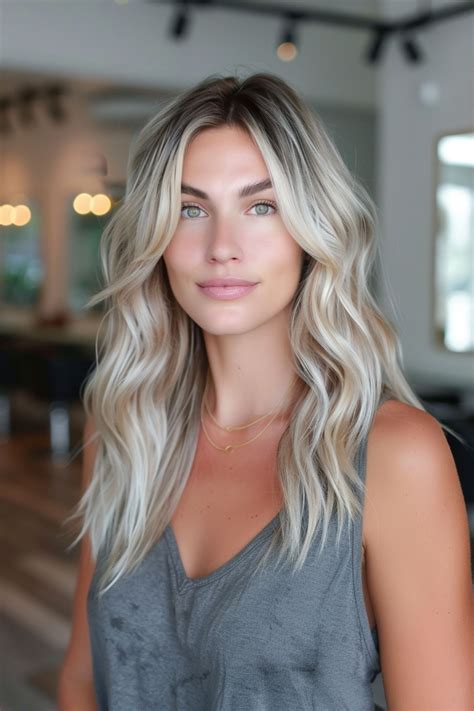 Light blonde lowlights will add depth to your hair 23