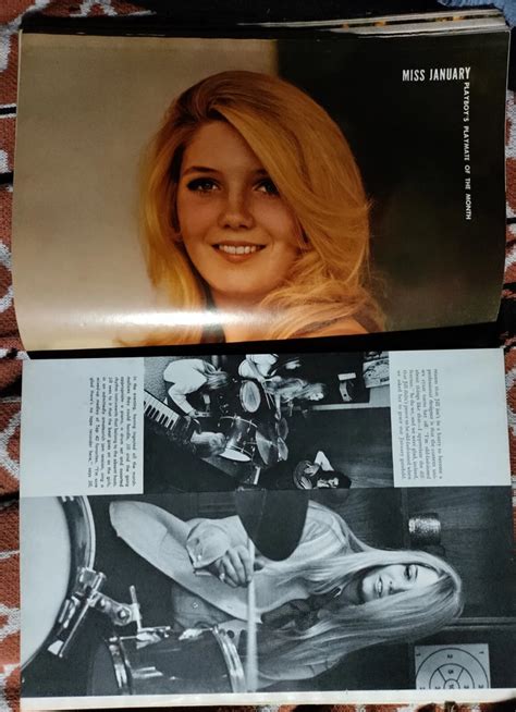 vintage january  playboy magazine  centerfold holiday issue