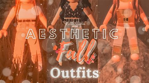 Fall Roblox Outfits