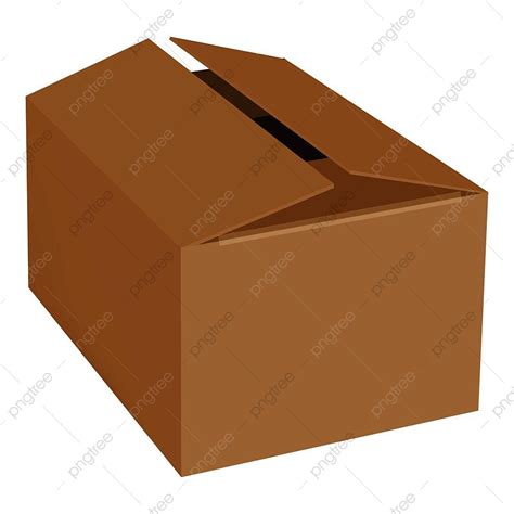 gambar paket mockup kotak kosong realistis kartu kosong kotak png