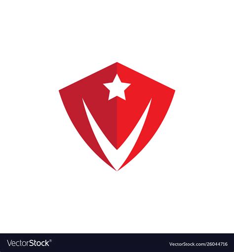 Safety logo template Royalty Free Vector Image