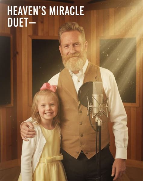 A FATHER-DAUGHTER DUET THAT DEFIES HEAVEN’S SILENCE— In a miracle that