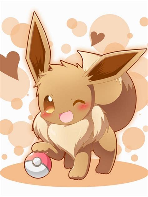 eevee cute wallpaper catch  adorable eevee wallpapers