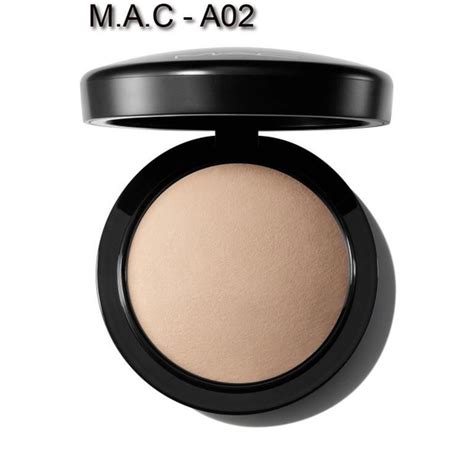 Шелковистая запеченная пудра для лица MAC Luminys -A02; Тональный финиш ...
